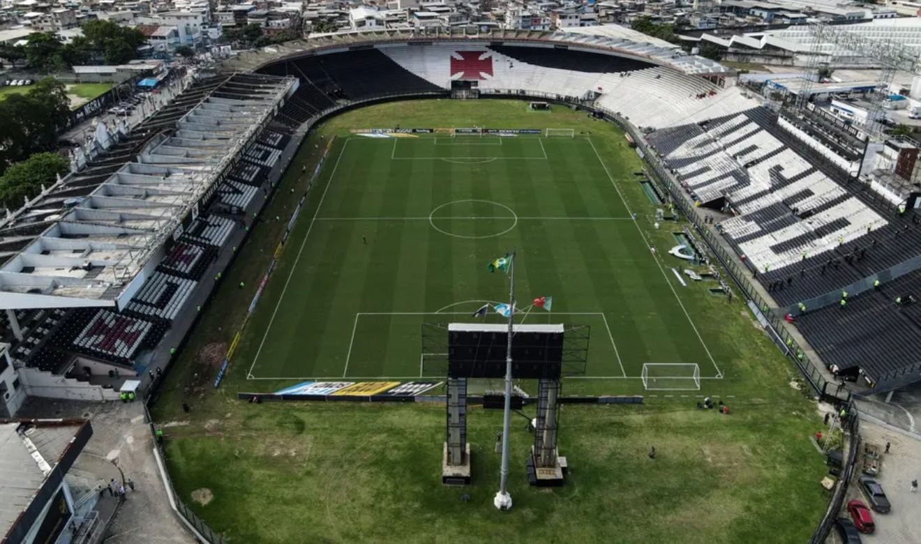 Estádio de São Januário Vista Aérea