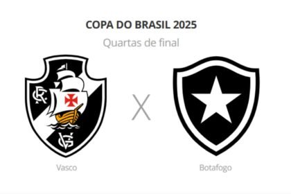 Vasco e Botafogo duelam pelas quartas de final da Copa do Brasil nesta quarta-feira